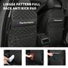 uylez5 Leather Car Seat Back Protector Kick-Proof Anti Slip Child Mat For BMW M3 M5 M6 Performance X1 X2 X3 X4 X5 M F01 Alpina F20