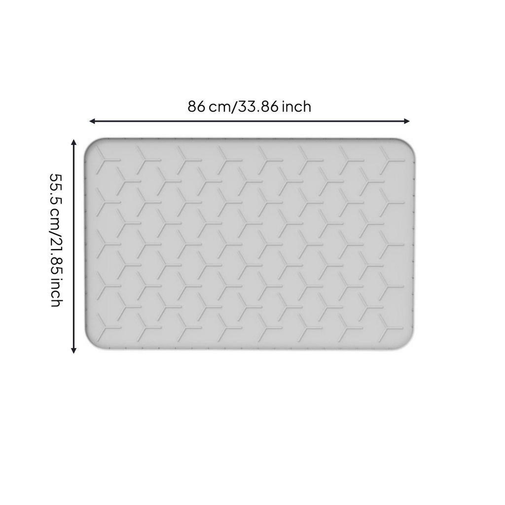 Easy to Wash Silicone Pet Feeding Mat Dishwasher Safe Food with Raised