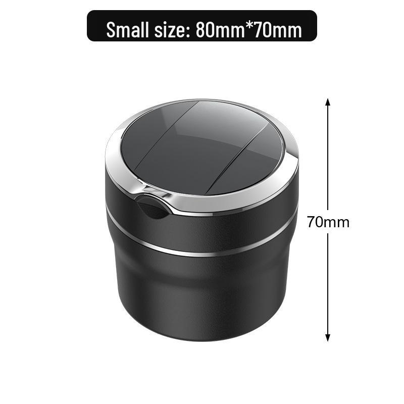 LED Car Ashtray with Flame Retardant Liner and Smoke Extinguishing Lid
