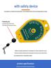 Electric Screwdriver Balancer & Puller with Spring Retractable Lanyard and Lifting Hook