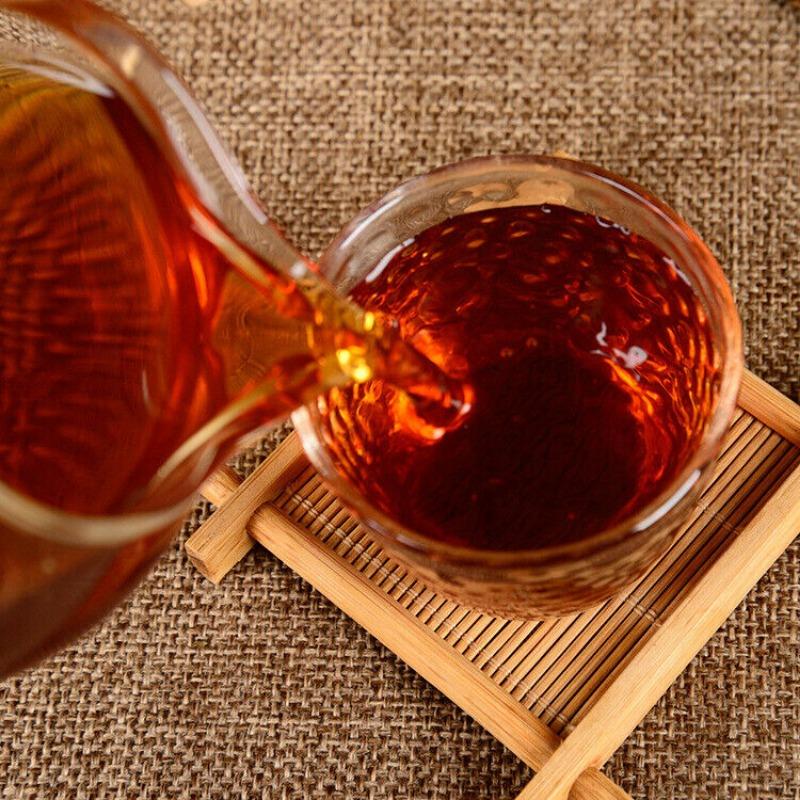 357g Pu'er Ripe del Yunnan Montagna Jingmai Sette Torte Tè Ripe Tè Pu'er