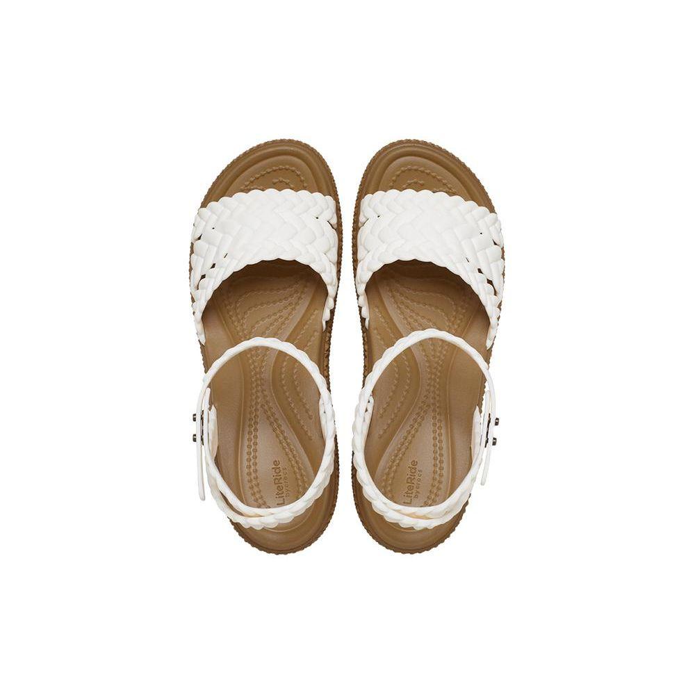 Crocs Comfortable Elegant Classic Versatile Slide Sandals Women Sandals White 209994-0WV