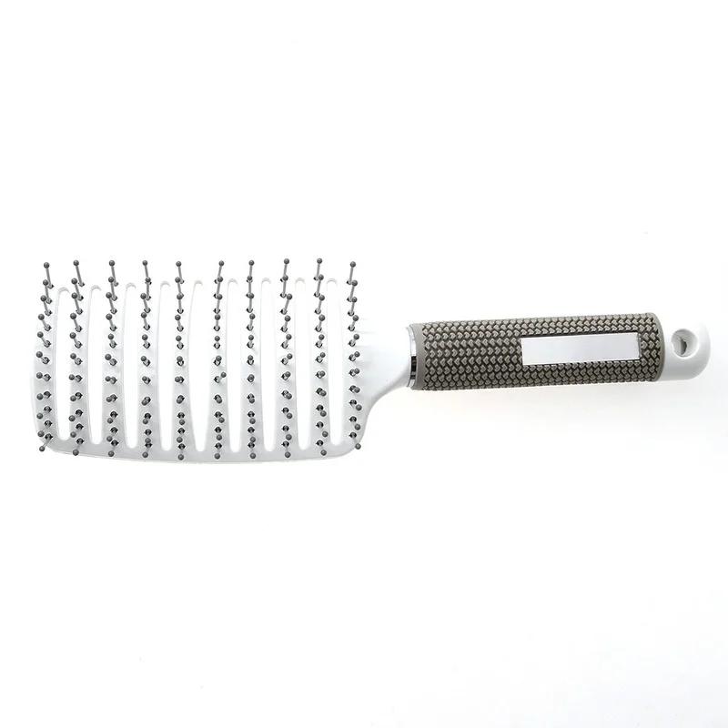 1 PC Hair Scalp Massage Comb Hairbrush Massager Women Wet Curly Detangle Hair Brush for Salon Hairdressing Styling Tools