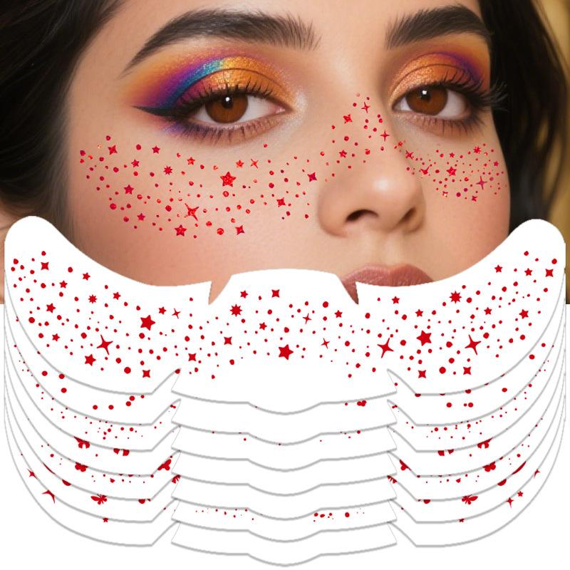 American Freckle Tattoo Stickers, Makeup Face Stickers, Waterproof, Natural Freckle Tattoo Stickers, Party Decorations, Special Face Stickers