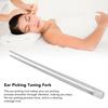 Ear Tuning Fork Professional Vibration Relax Stress Relief Stainless Steel Ear Digging Tool