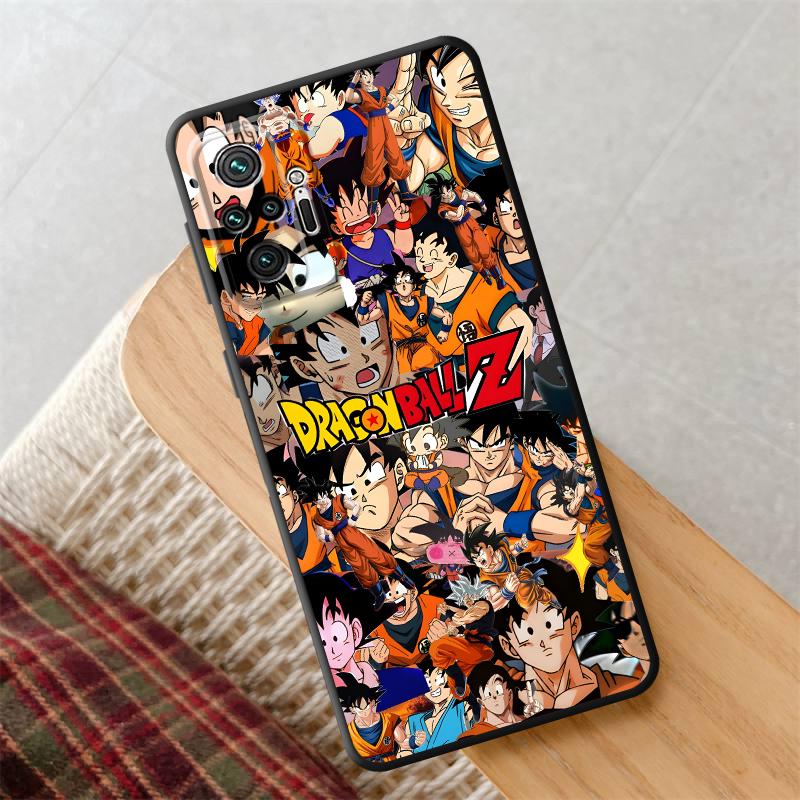 

Чехол Dragon Ball Son Goku Ultra Instinct для Xiaomi Redmi Note 7 8 12s 13 14 Pro Plus 10S 9 10 11 12 Pro 11s 9S Черный Мягкий Телефон Redmi Note 12 4G