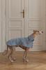 Water-repellent Dog Trench Coat - Light Blue 3