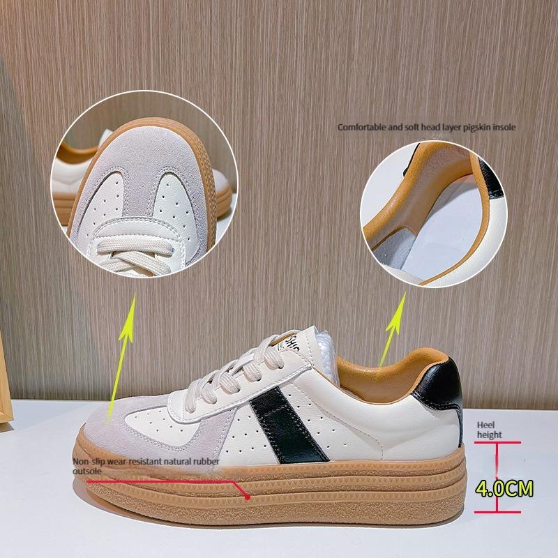 Leder deutsche Trainingsschuhe Herbst Damen Gump Schuhe Casual Sportschuhe