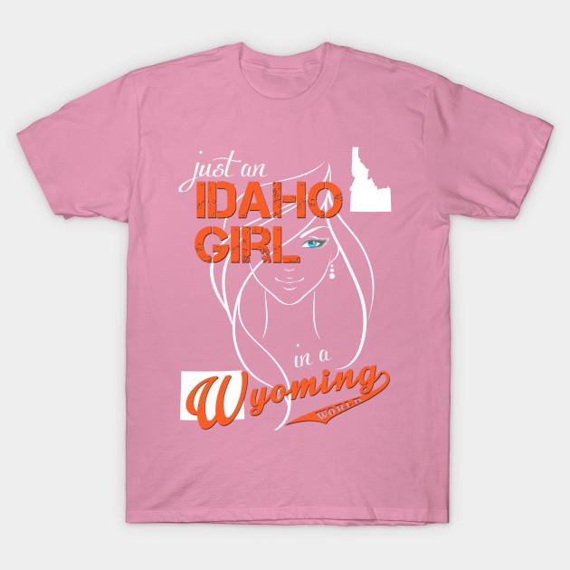 T Shirt Women Idaho Wyoming Harajuku Print Kawaii Tshirt Summer Short Sleeve Female T-Shirt Top Tee