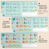 Kids Math Arithmetic Magnetic Stickers Digital Decomposition Games Baby Early Learning Math Toys Montessori Educational Toys