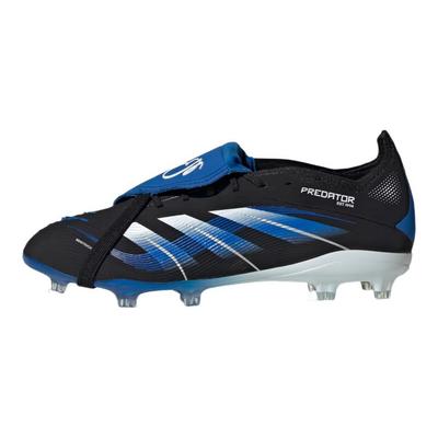 Jude Bellingham x adidas Predator Elite sulankstomas liežuvėlis FG J Glory Blue Vaikams Bėgimo bateliai Juodi Core-Black Avalynė-Balta JR1754