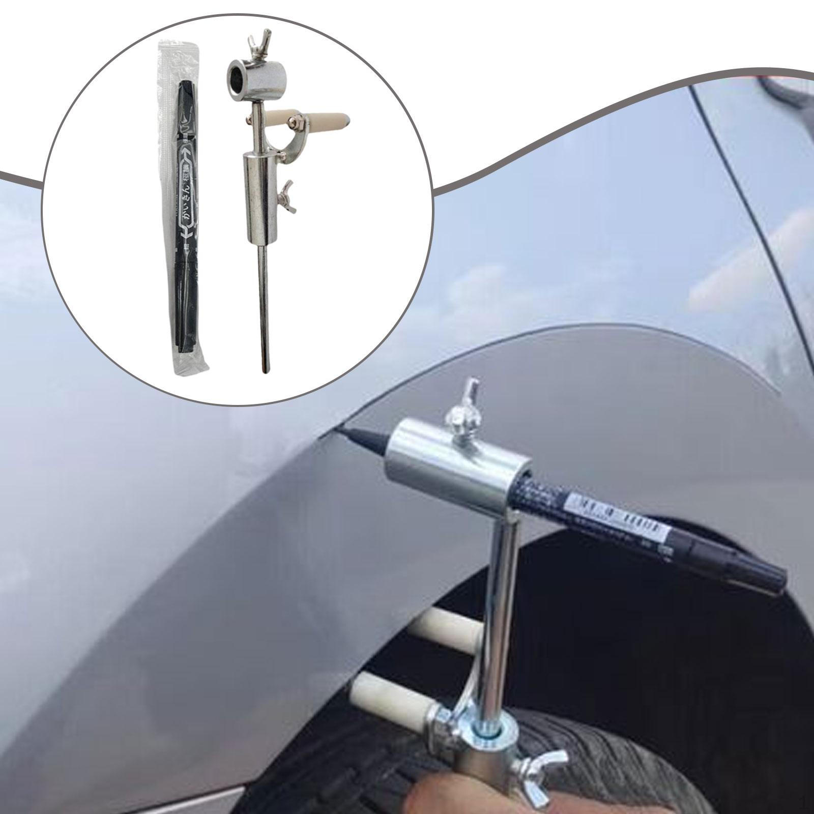 

Adjustable And Parallel Body Line Drawing Device for Wheel Arches, Vehicles Cars. срібний