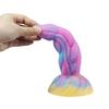 Fantasy Dragon Luminous Anus Stopper Tentacles Suction Cup Rear Court Stopper Soft Rubber Alien dildo Male Female Universal Masturbator Sexual Use