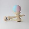 Japan Kendama Association certifikovaná konkurenční Kendama Matte světle modrá růžová s náhradní nití "Oozora" dvoubarevná & [Made Japan, včetně]