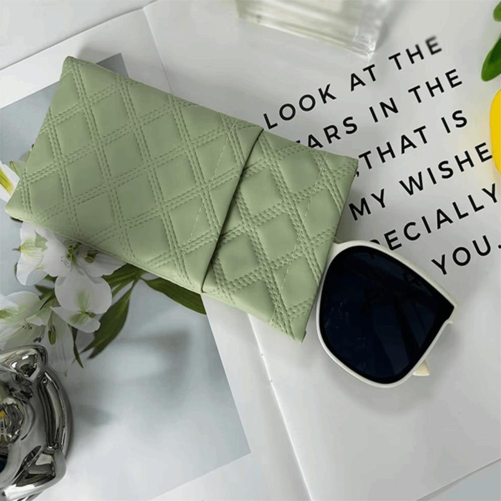 Single/Double-layer Sunglasses Storage Bag Sunglasses Case for Travel Eyewear Accessories