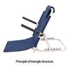 Adjustable Bed Backrest Support Large Load Bearing Portable Folding Back Rest for Reading