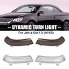 Car Door Mirror LED Turn Signal Light Modified Part Replacement ABS Left/Right Turn Signal for VW-Jetta Golf 5 MK5 Sagitar