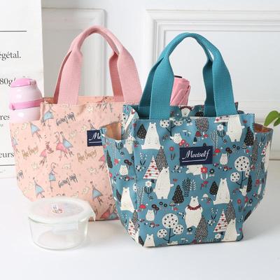Neue isolierte Lunchtasche aus Oxford-Stoff für Mama