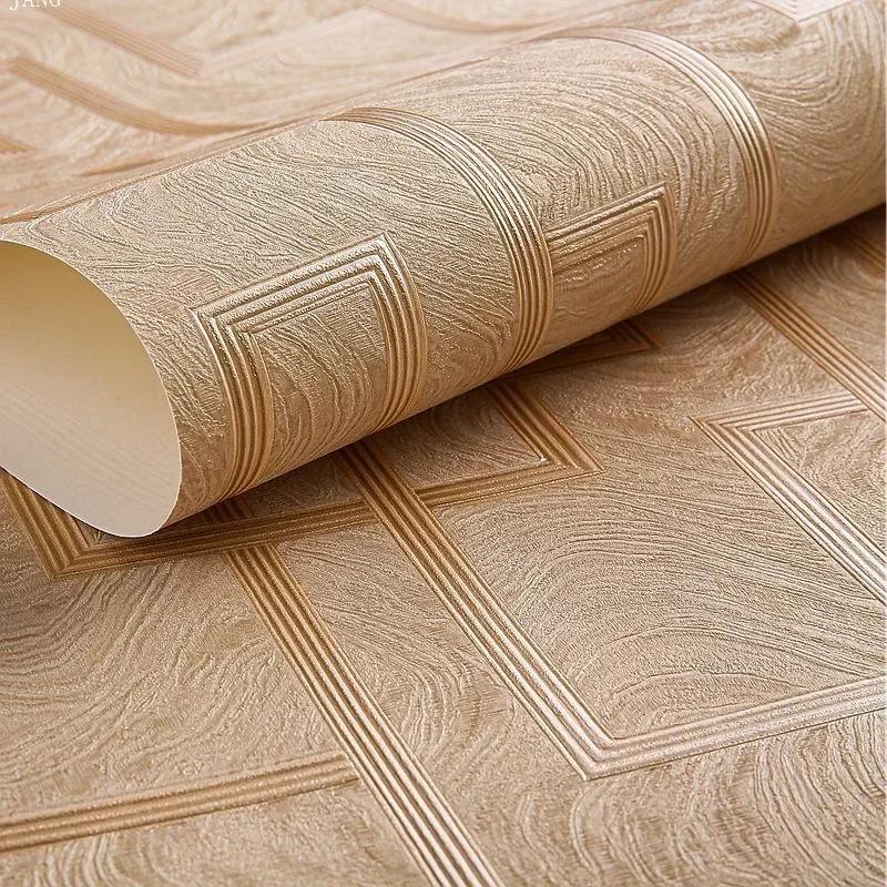 

Обои в китайском стиле, золотые 3D, с тиснением в виде задней сетки, для гостиной, кабинета, чайной комнаты, el украшение дома, китайские панельные наклейки на стену 53cmx9.5m