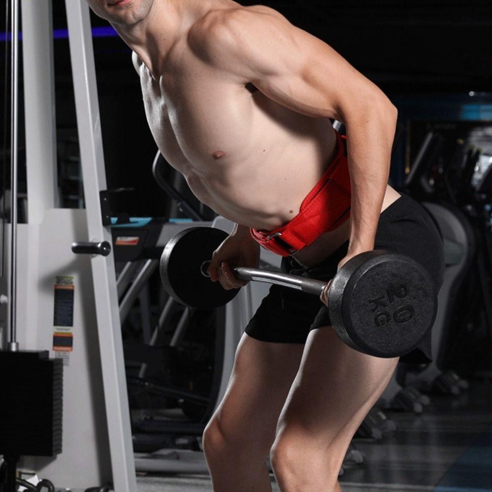 Adjustable Fitness Belt Safe Workout Power Belt Durable Weightlift Waist Support  Deadlift