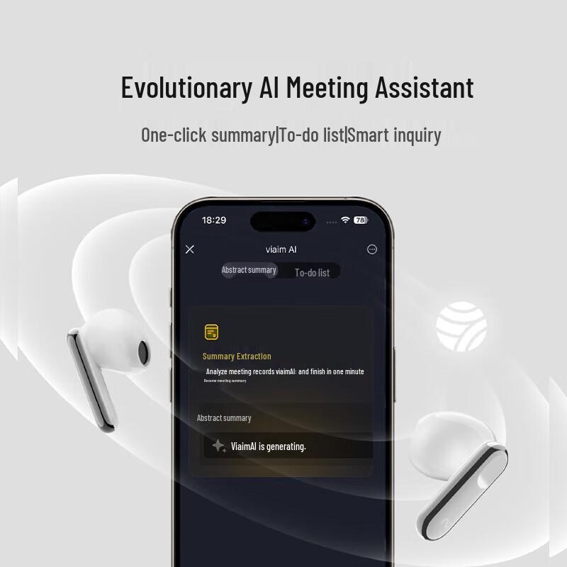 iFLYBUDS 2 AI Noise-Cancelling Conference Headphones