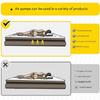 Outdoor Air Mattress with Improved Sealing System Furnishes Steadiness Through the Night Composite Fabric Texture