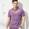 Shanshan Men's Silk Blend Polo T-Shirt