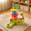 18 Pieces Children's Ball Track Toy DIY Assembly Rotating Structure Early Education for