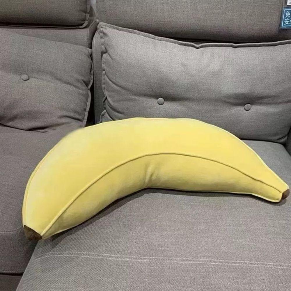 Realistic Banana Plush Doll Sleeping Fruit Doll Pillow Kids Toy Banana Throw Pillow Living Room