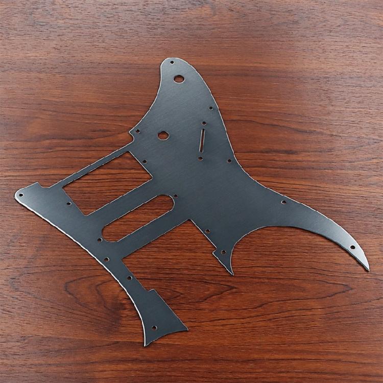 Electric Guitar Shielding Electric Guitar Pickguard Scratch Plate Instrument Accessory Metal Texture Suitable for Guitar