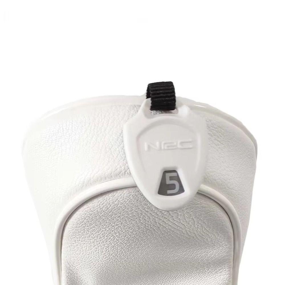 Waterproof Golf Wood Cover PU Leather Golf Club Protector Golf Headcover Driver Fairway