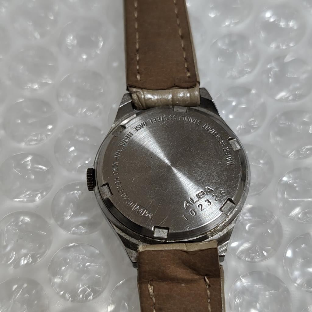 SEIKO ALBA Disney Mickey Mo Watch Character [Working Condition] (Management Code K26R)
