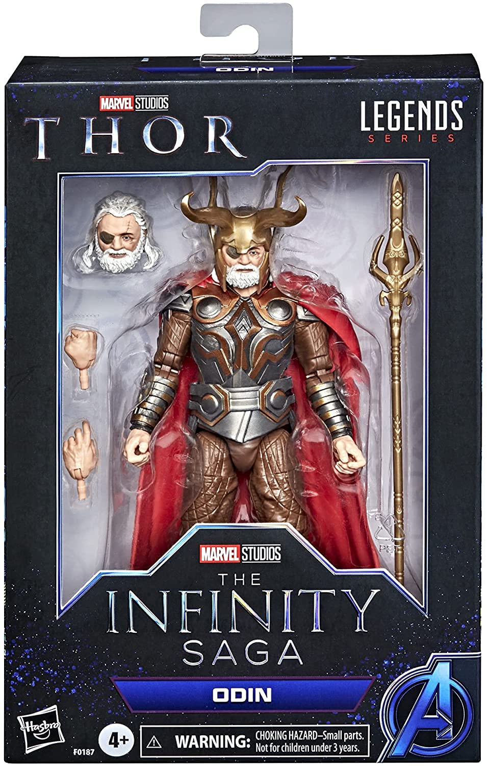 Marvel Studios The Infinity Saga 2021 Marvel Legends Action Figure Thor Odin 6-inch - [Used]