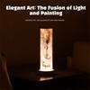 Multi-Color Adjustable Desk Lamp Dimmable Artistic Decoration Light Bedside Lamp  Living Room