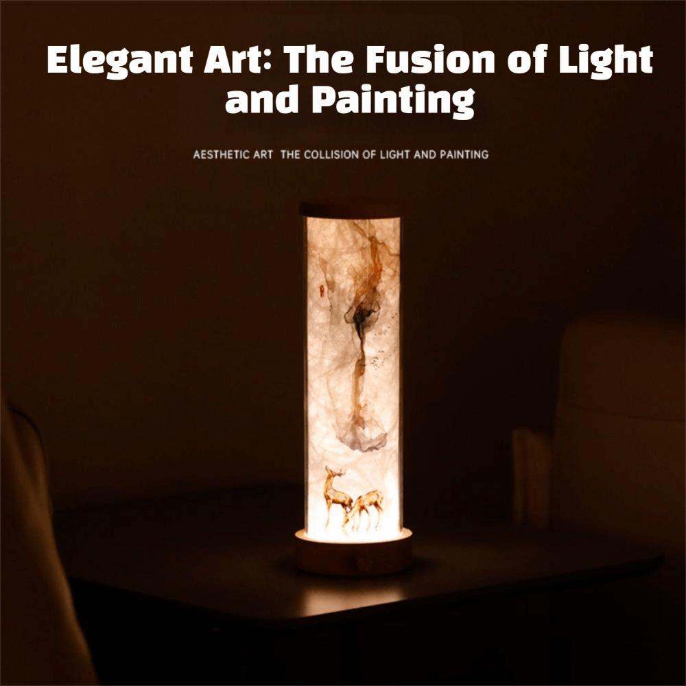 Touch Control Desk Lamp Multi-Color Adjustable Artistic Decoration Light Table Lamp Indoor Use