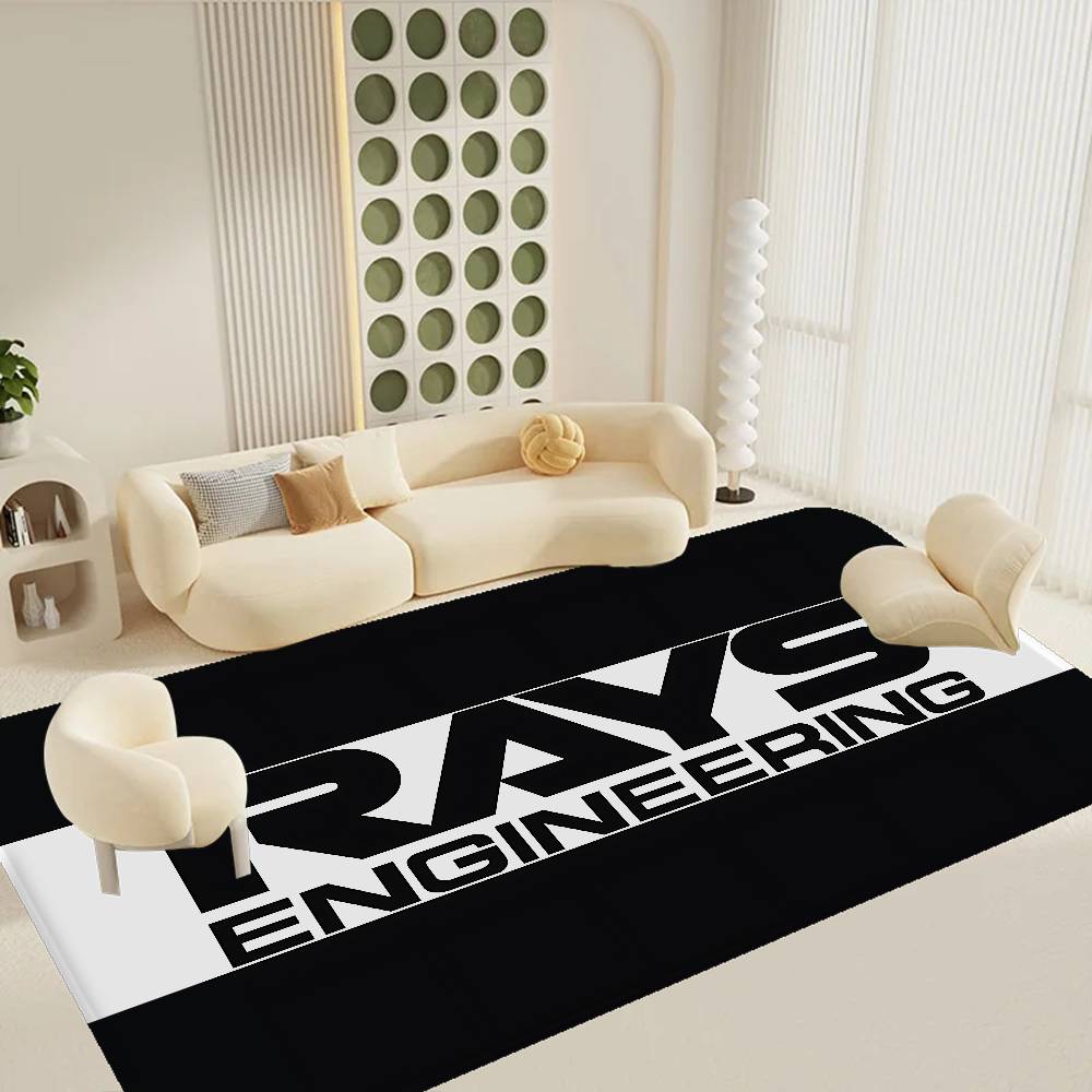 R-RAYS Wheels Bath Mat Kids Room Bedroom Decoration Balcony Anti-Slip Doormat Living Room Alfombra