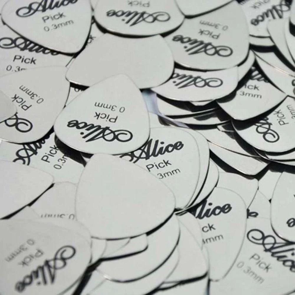 1/5Pcs Replacement Acoustic Guitar Picks Sparkling Guitar Pick Beatpicks New Metal Guitar Pick