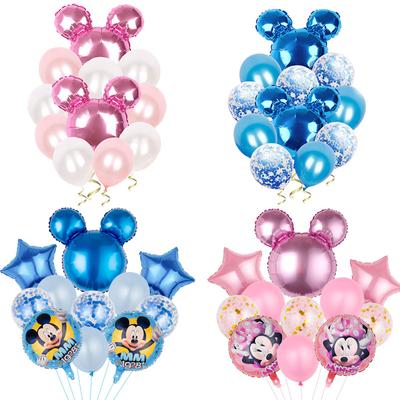 24 cale Disney Minnie Myszka Miki Głowa Dekoracja Imprezy Urodzinowej Balon z Folii Aluminiowej Zaręczyny Ślub Baby Shower