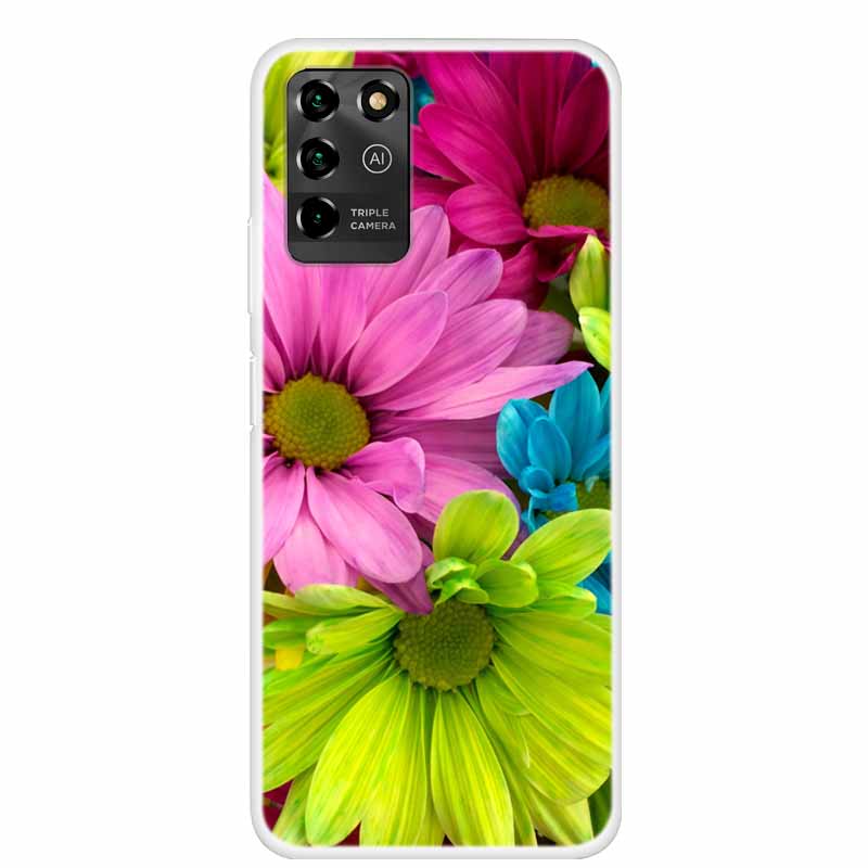 For ZTE Blade V30 Vita Case 8030 Marble Soft TPU Silicone Clear Phone Case for ZTE V30 VITA Back Cover Transparent Capa V 30vita