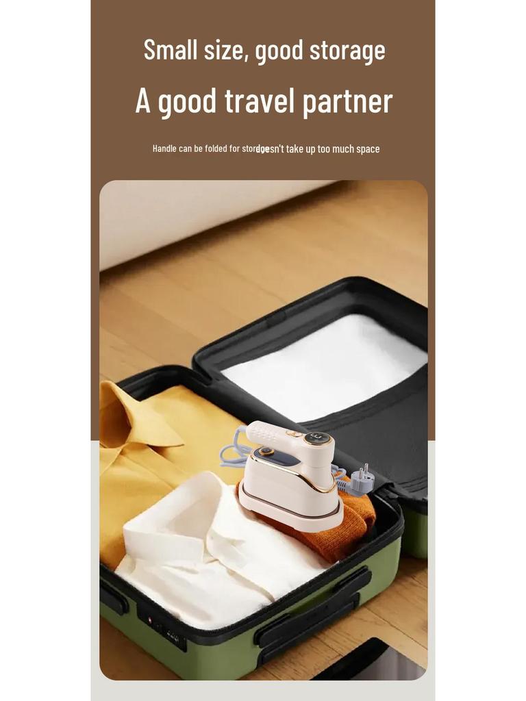 Portable Handheld Garment Steamer and Iron - New Electric Iron for Household Use