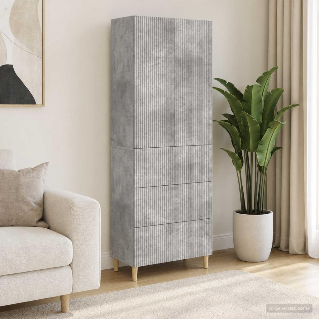 Cabinet Set 2 pcs 66 x 34.5 x 90 cm Particleboard