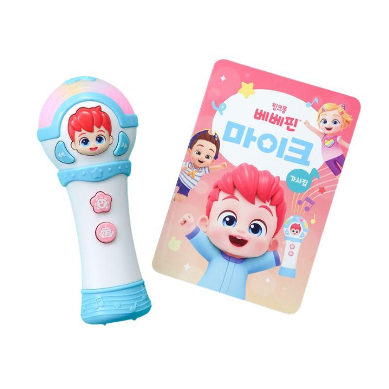 Pinkfong Bebefinn Microphone Song Book Musical Toy 1set