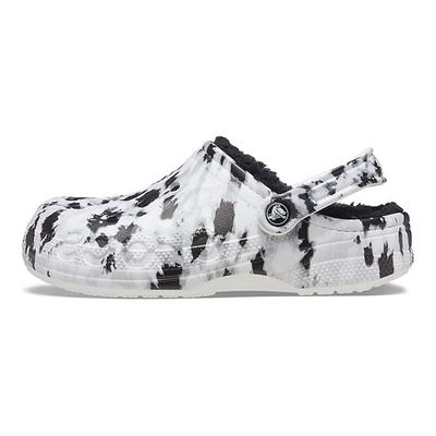 Baya Lined Clog EVA Printed Round Toe Clogs Unisex Clogs White Gray 205975-10M