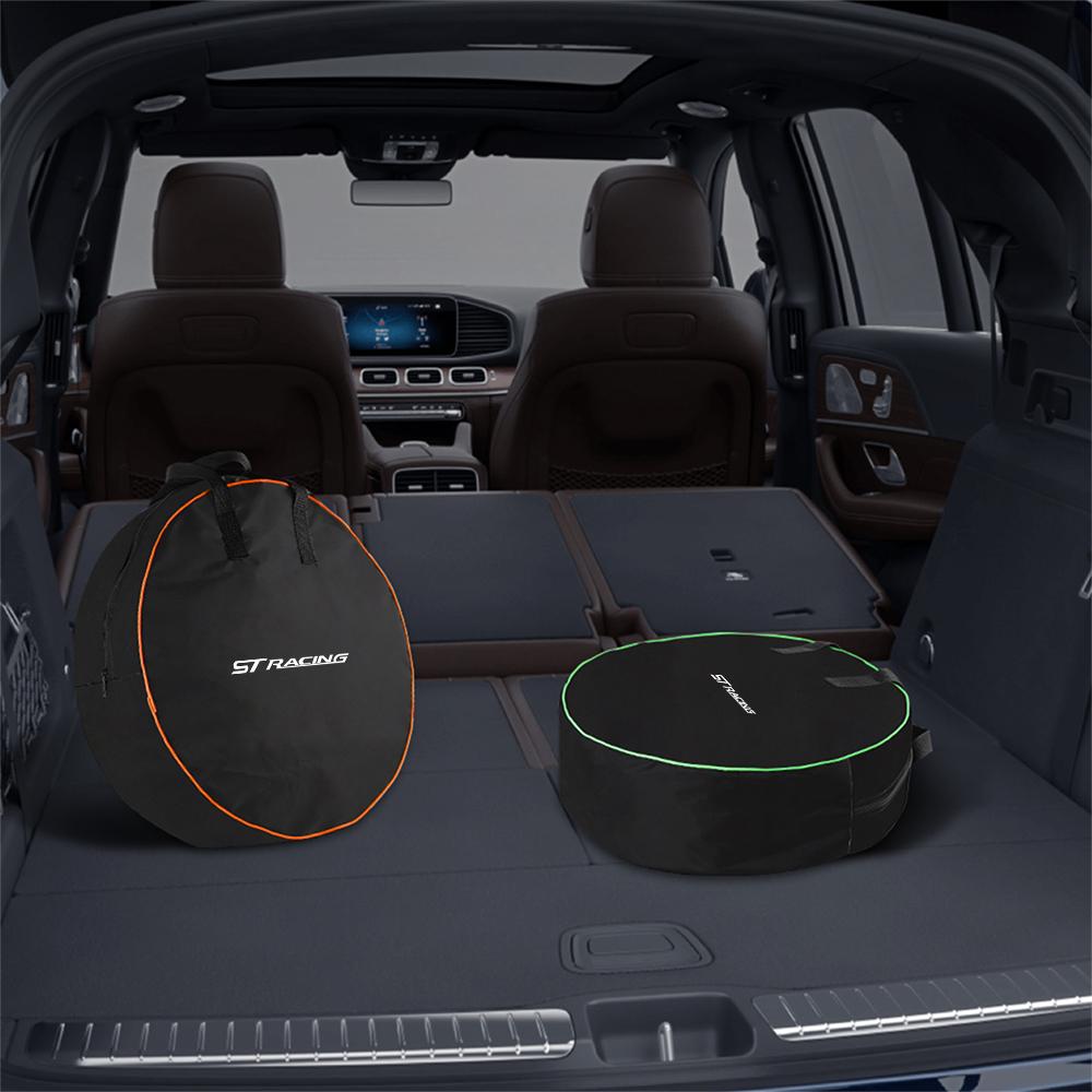 Car Storage Carry Bag Round Organize Bags For Ford Fiesta Fusion Kuga Ranger Edge Mondeo Taurus Shelby Explorer Escape Mustang