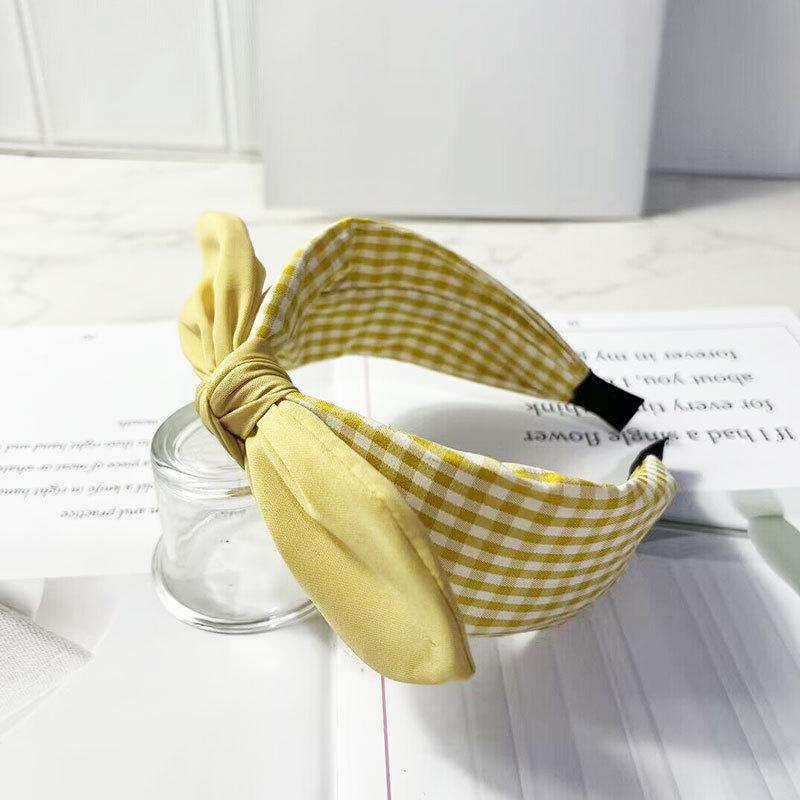 New Paisley Headband for Women Wide-Brimmed Floral Print Hairband with Bow Tie and Rabbit EarsTurban Headwrap Girls Accessories