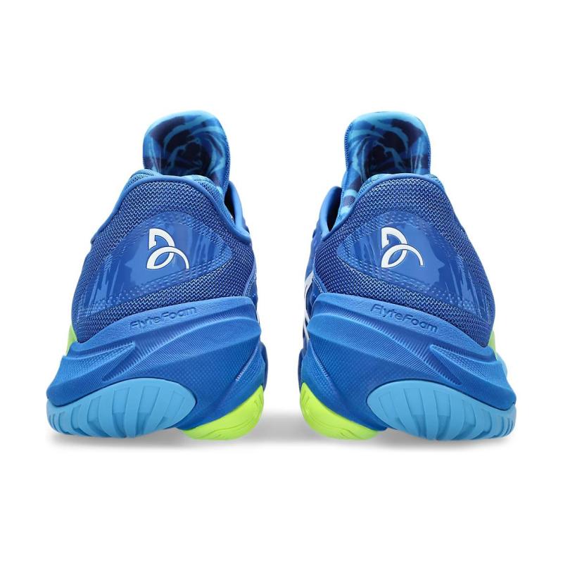 Asics Court FF 3 Novak Pack - Tuna Blue Sneakers 1041A363-400