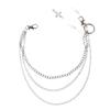 Five-pointed Star Harajuku Style Female Belt Chain Punk Pants Chain Hollow Cross Metal Waist Chain
