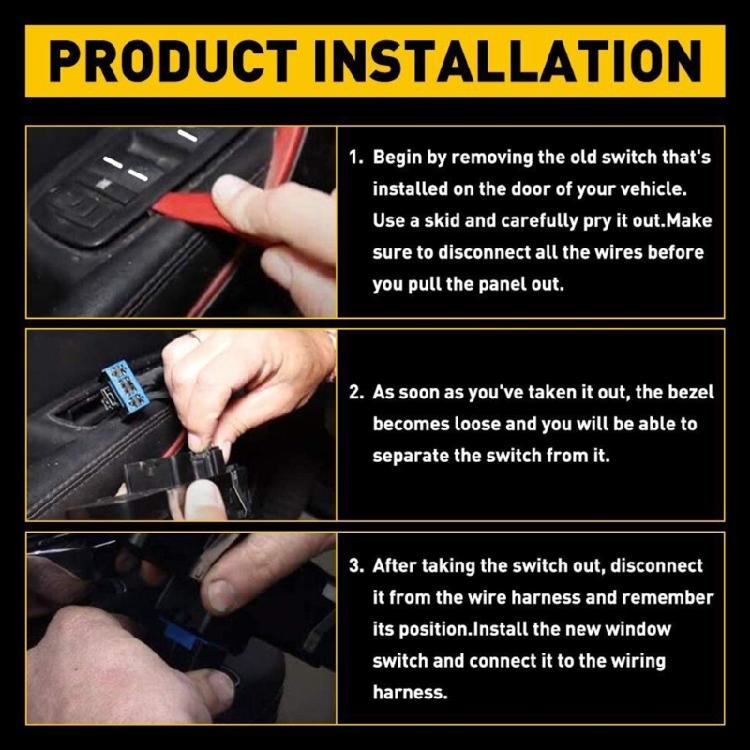 Car Electric Window Door Switch Glass Control Button for 35750-SDA-H12 2003-2008