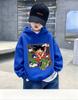 Dragon Ball Z Herbst Winter Jungen Kapuzenpullover Cartoon Drachenfigur Druck Kinder Pullover Hoodie Lässiges Langarm Oberteil