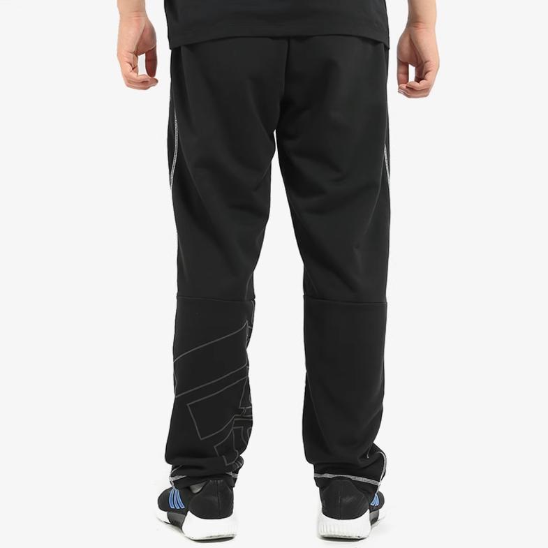 Adidas Sports Lifestyle Series Logo Warm Windproof Straight Leg Casual Pants Men Pants Black DV1009